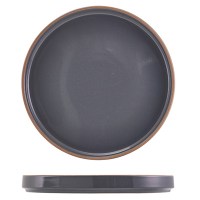 Kava Grey Stoneware Presentation Plate